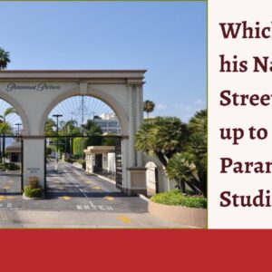 Which Actor Took his Name From a Street That Leads up to the Gates of Paramount Studios?