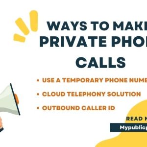 6 Ways to Make Private Phone Calls